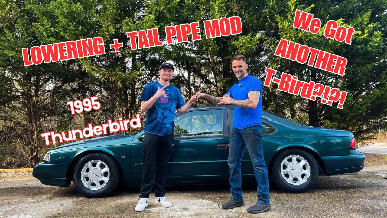 СЮРПРИЗ Thunderbird 1995 года! + Занижение и модификация выхлопной трубы Foxbody