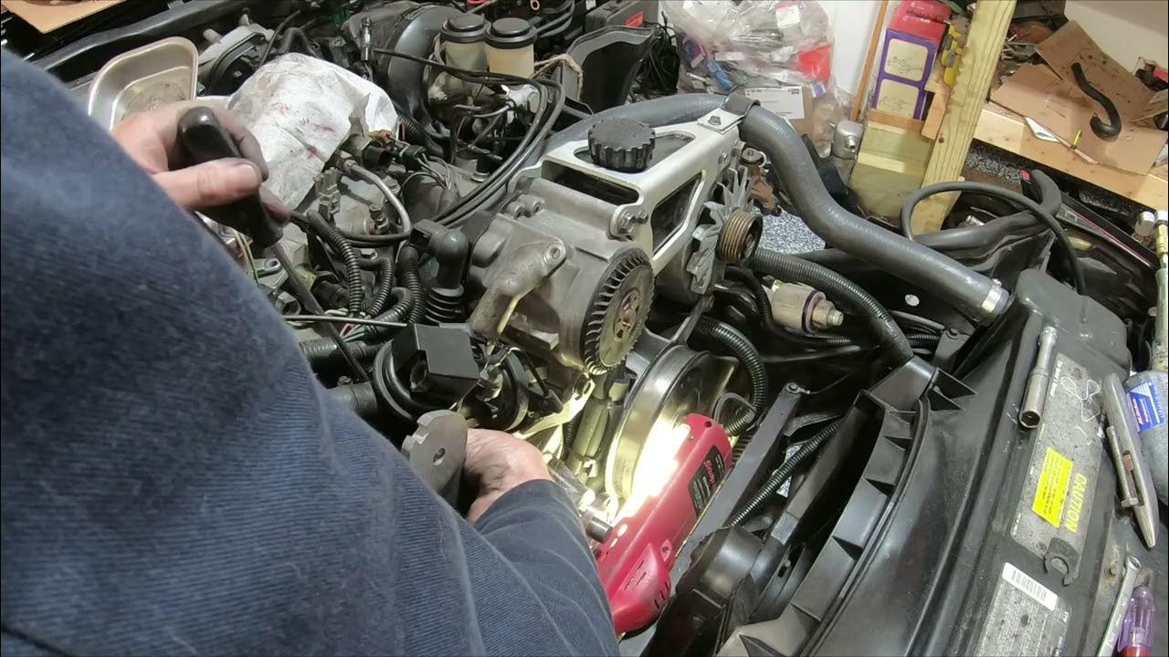 1984 C4 Corvette AIR pump installation YouTube