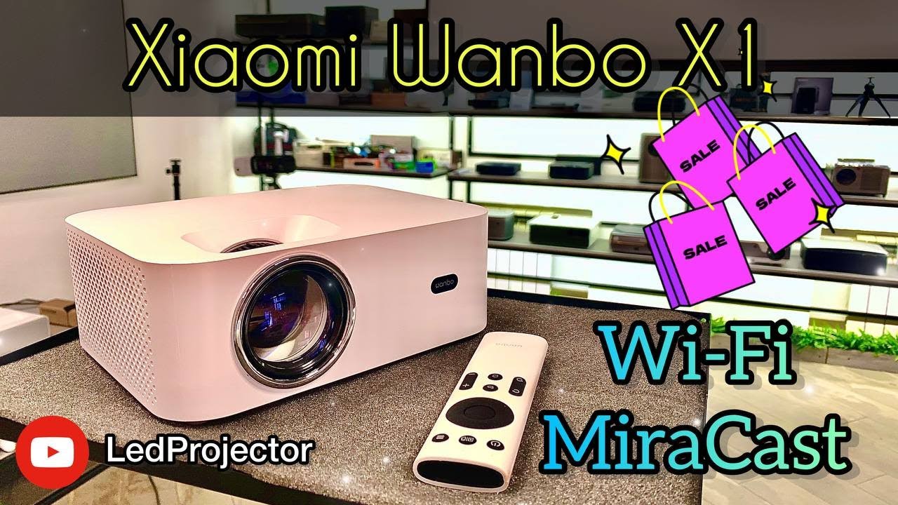 Xiaomi Wanbo X1 Розпакування 1LCD LED проектора та його комплектація