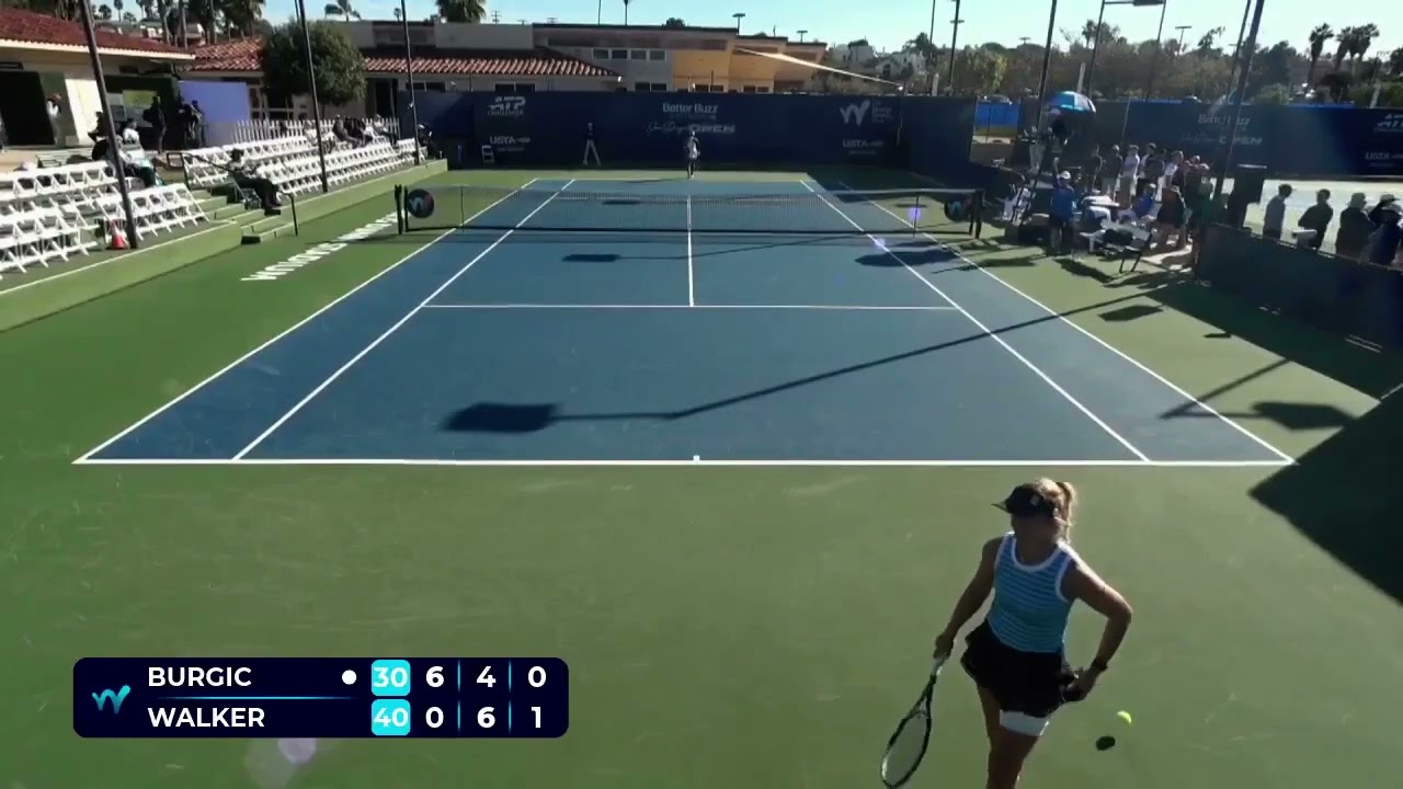 Ema Burgic v Brandy Walker -  26 1 26 (2°part)