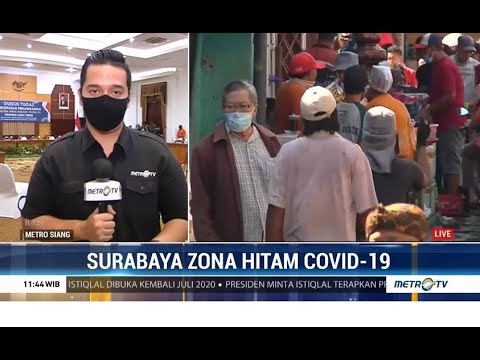 Surabaya Zona Hitam Covid-19