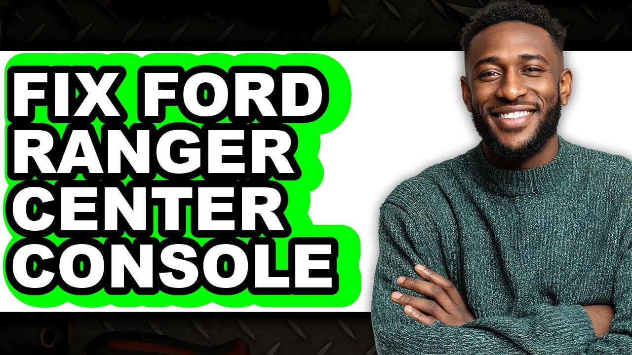 How to Fix Ford Ranger Center Console (UPDATED) - YouTube