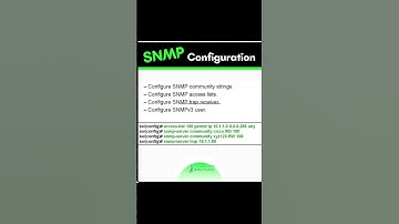 SNMP Configuration!!🔥🔥