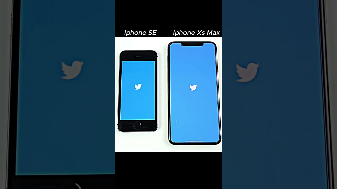 Iphone XS Max Vs Iphone Se Speed Test!