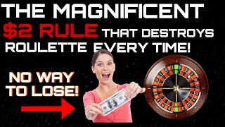 BRAND NEW STRATEGY I USED THE ($2 RULE) STRATEGY LOW BUDGET AND BEAT! ROULETTE ONCE AGAIN!!😋