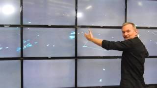 Oblong Industries shows of Immersion Room display