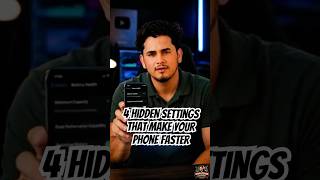 4 Hidden Settings That Make Your Phone Faster #shorts