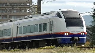 特急しらゆき2号新井行きE653系H201編成 信越本線上り52M