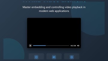 🎬 HTML Video Element: Embed & Control Video Playback for Beginners