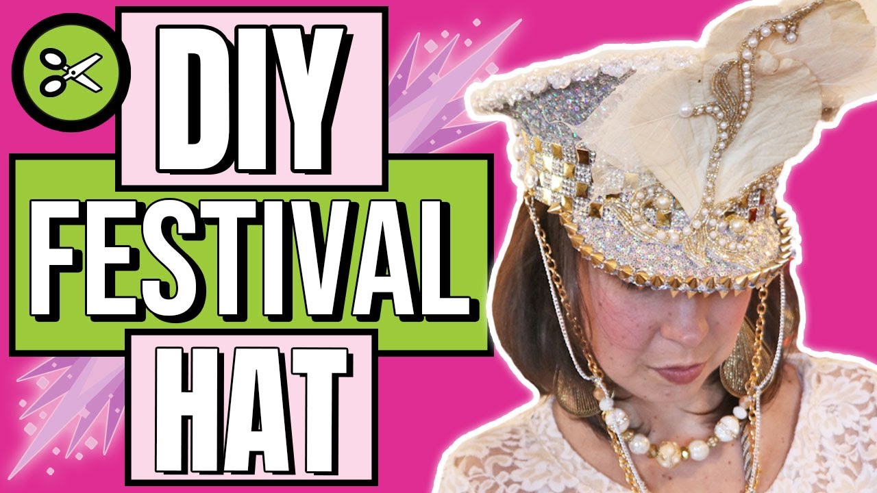 DIY Festival Hat! | Ravemas 2020 - YouTube