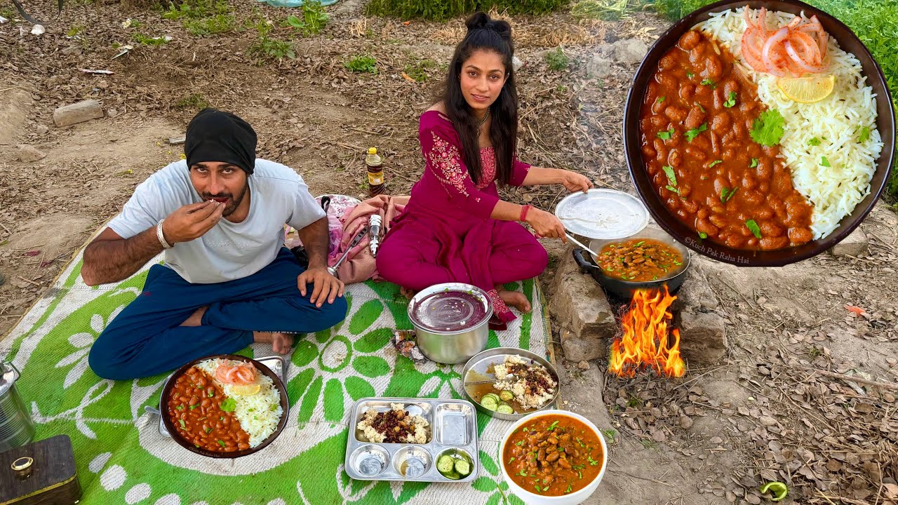 Different style Rajma Chawal 🤤😍 | Aaj ta jadu hi ho gya maza aa gya kha ke 👌😋