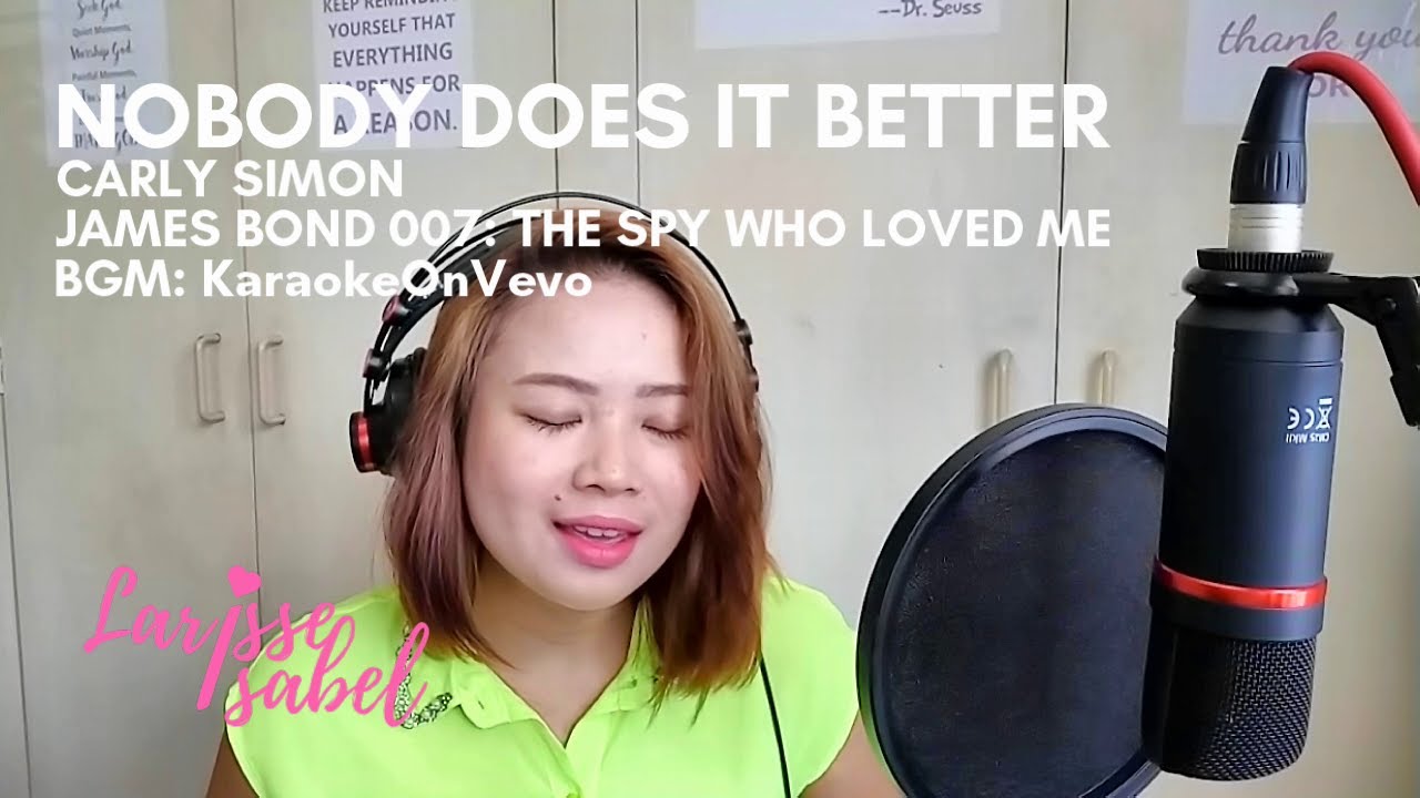Carly Simon - Nobody Does It Better (James Bond - The Spy Who Loved Me OST) | Larisse Isabel Cover adlı videoyu YouTube'da izle Carly Simon - Nobody Does It Better (James Bond - The Spy Who Loved Me OST) | Larisse Isabel Cover adlı videoyu YouTube'da izle