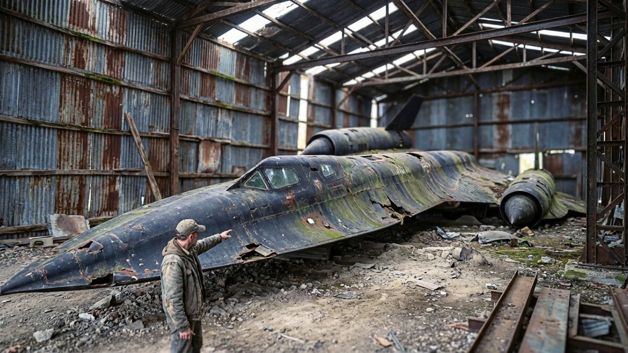 4K Full Restoration of the Lockheed SR-71 Blackbird Lost During USAF Testing