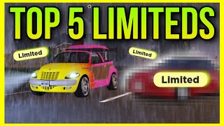 TOP 5 LIMITEDS! (Roblox Greenville)