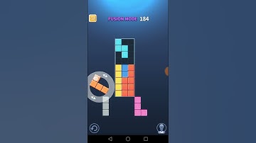 Block Puzzle King Fusion Mode Level 184 Walkthrough Solution