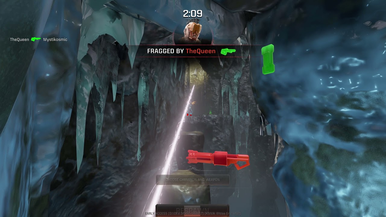 Quake Champions 2021 - Duel TheQueen vs Mystikosmic 1/1 / Visor vs Galena / Exile