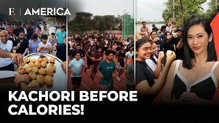 KACHORI POWER!! Viral Indian Run Club Changes the Fitness Game | Firstpost America | N18G screenshot 1