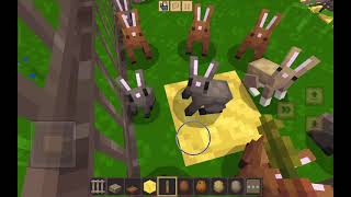 Играем c Amira Cat в аналог Minecraft (Майнкрафт) - Crafting and Building