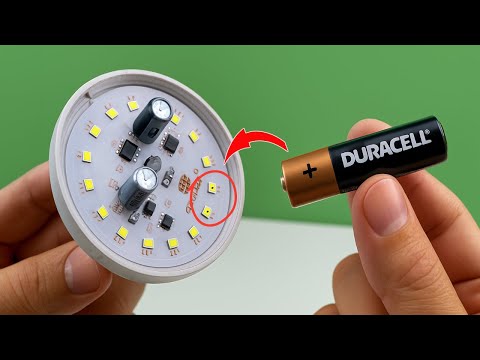 Take A Common 1 5V Battery And Fix All The LED Lamps In Your Home How To Fix A LED Bulbs Easily Take A Common 1 5V Battery And Fix All The LED Lamps In Your Home How To Fix A LED Bulbs Easily
