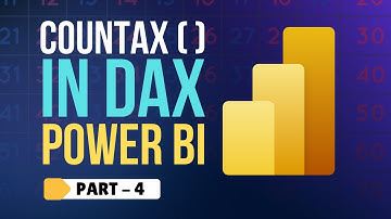 How to Use DAX COUNTAX in Power BI | Power BI COUNTAX Function Tutorial | #gokultech