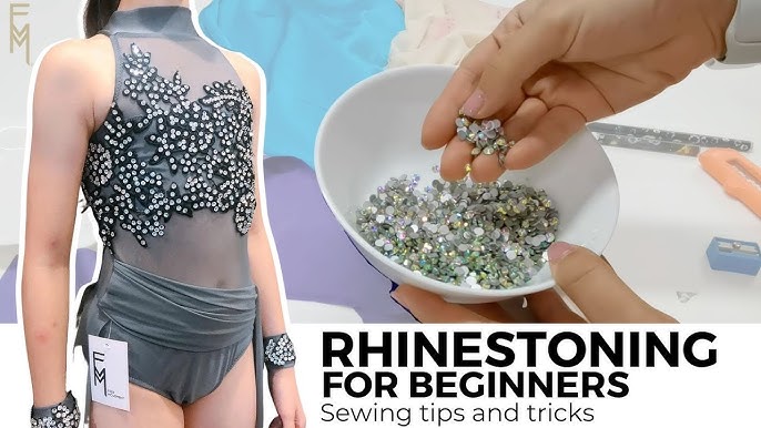 MY SECRETS TO RHINESTONING: Learn how I apply Rhinestones in TWO ways. 