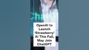 OpenAI to Launch ‘Strawberry’ AI This Fall, May Join ChatGPT#aitechnology #ai #chatgpt#openai#apples