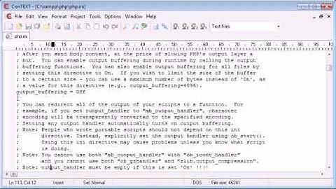 Beginner PHP Tutorial   7   The php ini File   YouTube