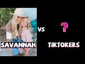 Savannah LaBrant Vs TikTokers (TikTok Dance Battle)