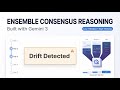 Ensemble Consensus Reasoning with Gemini 3 | Intent Drift Radar Demo