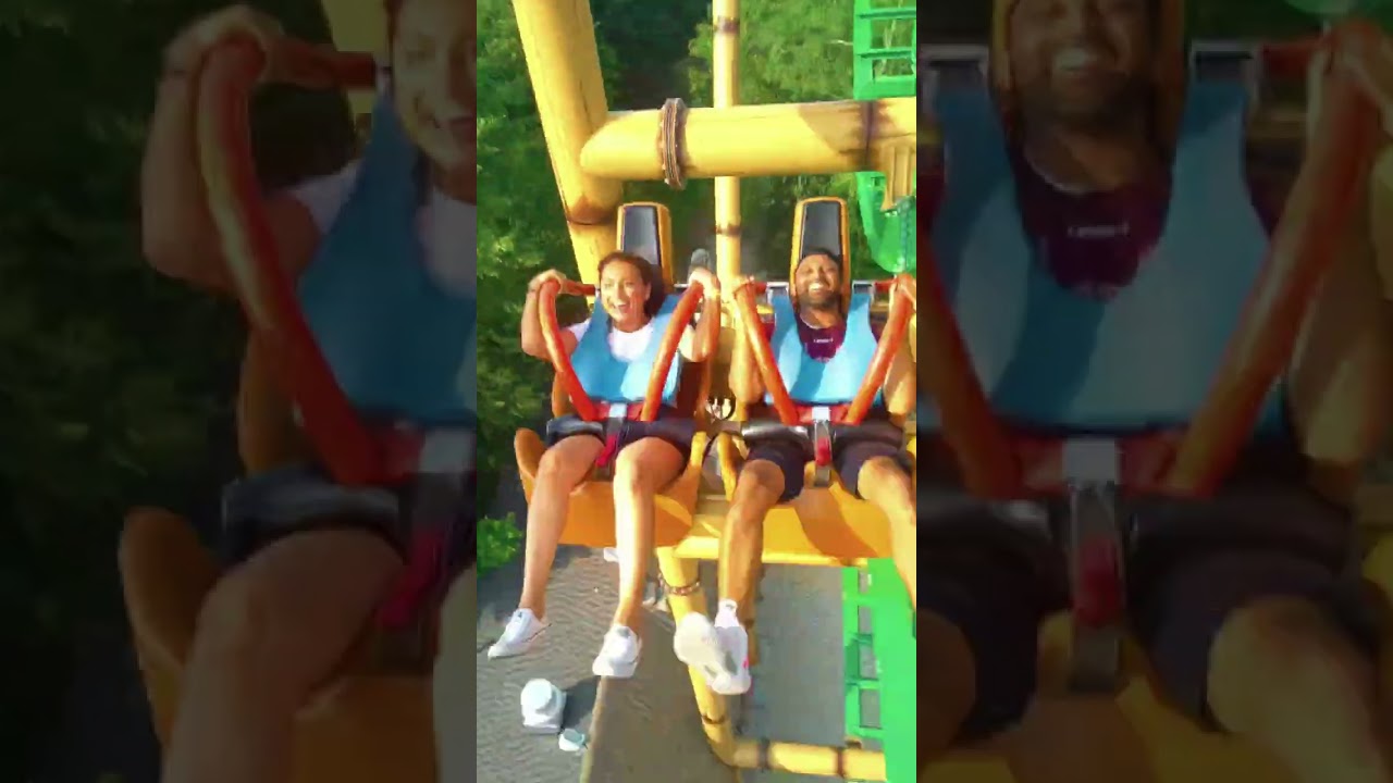 Flipping Fun on Tumbili | Free Spin Coaster at Kings Dominion