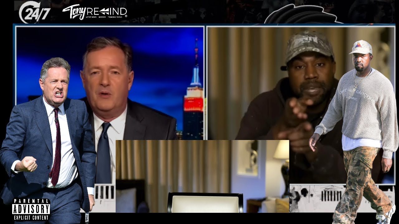 Kanye West WALKS OFF Piers interview “You Don’t Care” 👀 YouTube