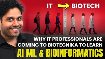 🎯 Why Are IT Professionals Joining Biotecnika to Learn AI, ML & Bioinformatics?