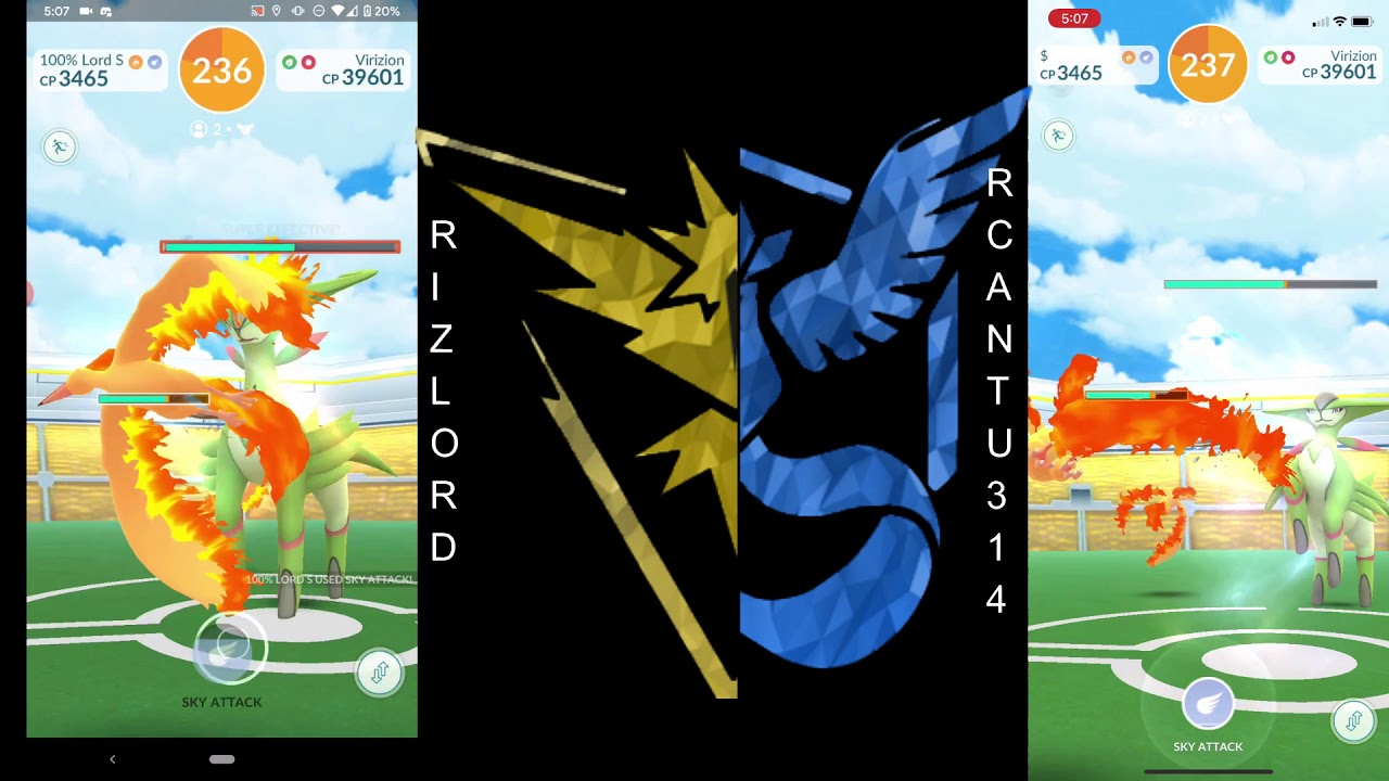 Virizion Duo (Windy - Leaf Blade) - Friend Event Boost