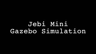 Famous Jebi Mini Gazebo Simulation - Motors and Elevons Test Plugin Development Profile