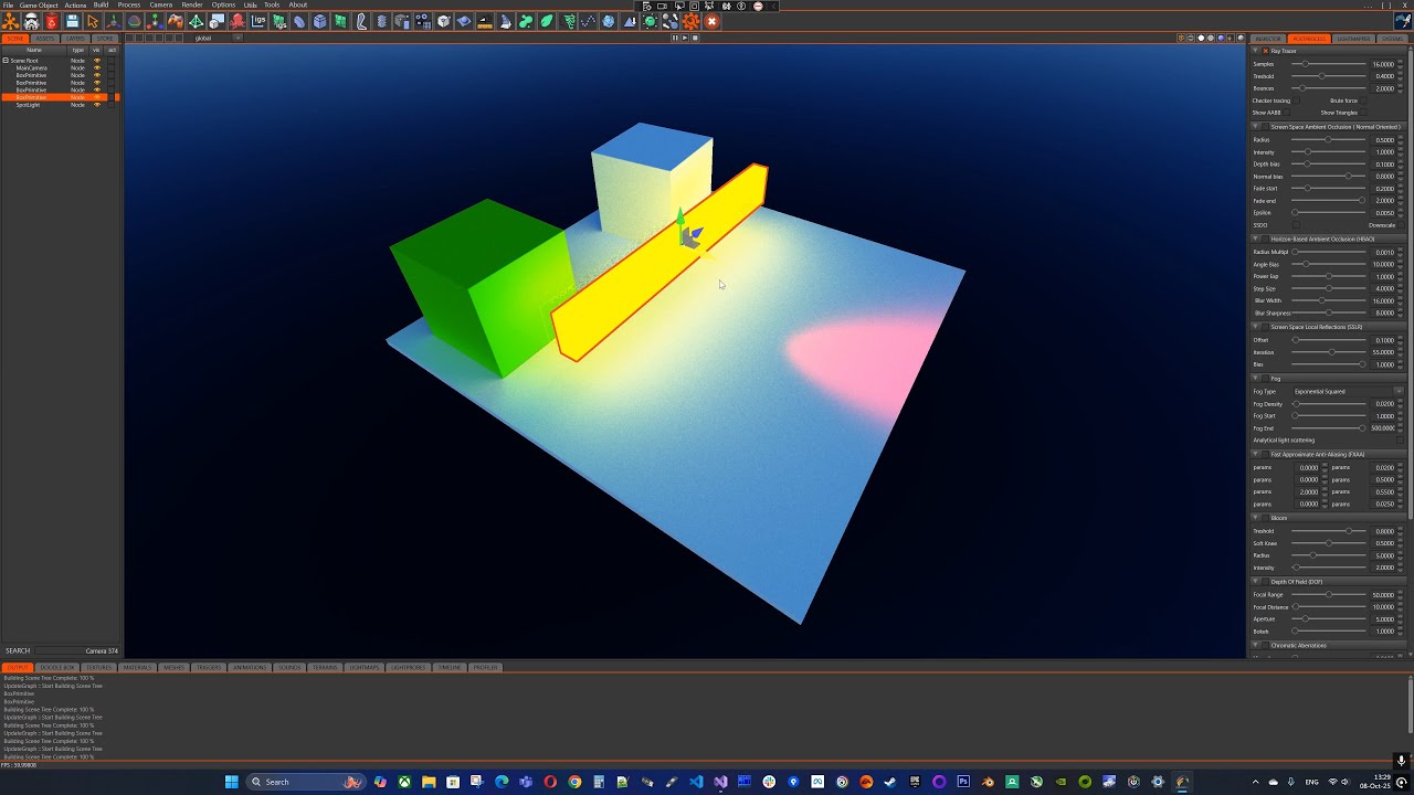 Synthetic Engine ©®™ - Basic ray tracing demo. - YouTube