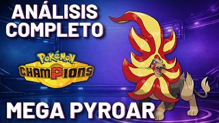 Mega PYROAR: Stats, Habilidad y Mejores Sets | Análisis MegaEvoluciones