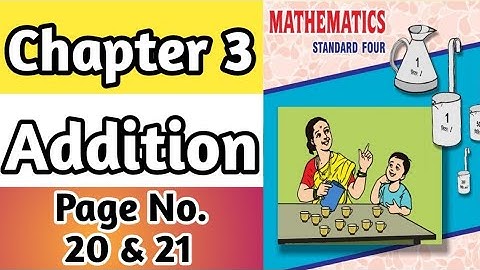 Page No. 20 & 21 || Addition 4th Standard Exercise || Class 4th Maths Page No. 20 & 21 Exercise ||