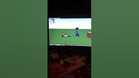 Herobrine kills Steve