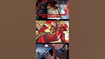 Hermes beats up and out speeds The Flash. #shorts #dc #mythology #dc #dccomics #fyp #viral