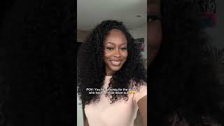 😍😍😍 @ohmyprettywigofficial  #ohmyprettywig #summervibe #halfwig #waterwave