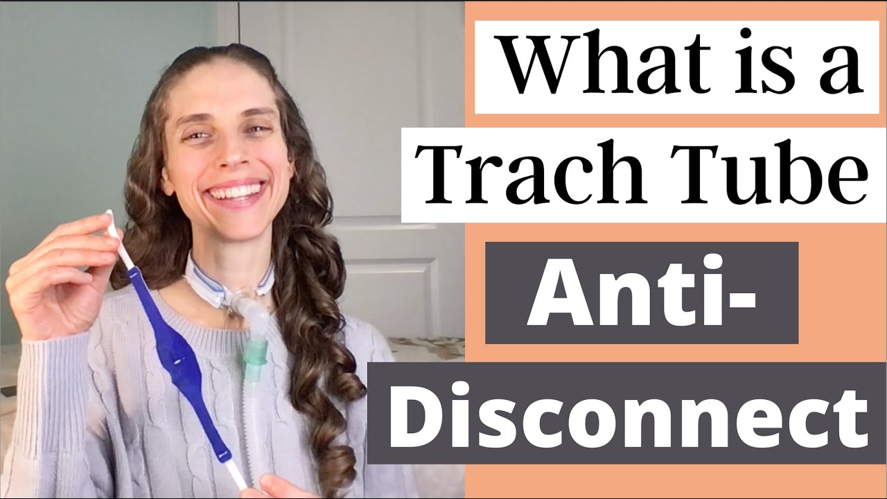 What is an Trach Tube Anti Disconnect & How to Attach it to a Trach & Vent