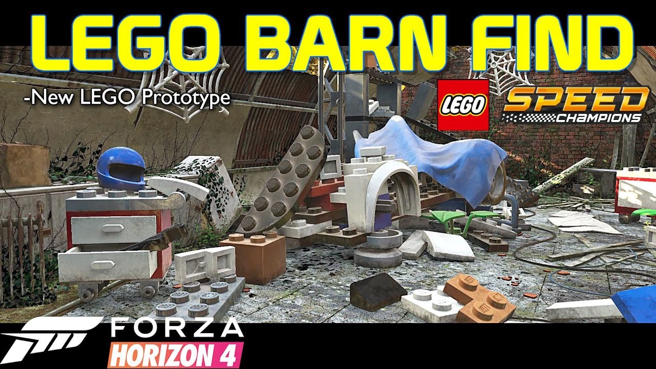 Forza Horizon 4 - Lego Expansion Barn Find Location New Prototype Vehicle - YouTube