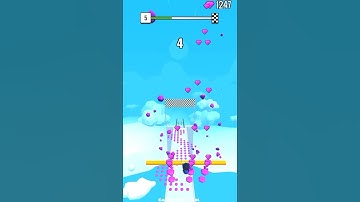 Roof Rails - All Levels Gameplay Android,ios (Level 5)