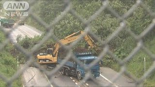 台風　温帯低気圧になるも　北海道で土砂崩れ相次ぐ(18/07/05)