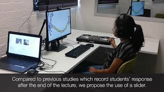 Continuous Evaluation of Video Lectures from Real-Time Difficulty Self-Report