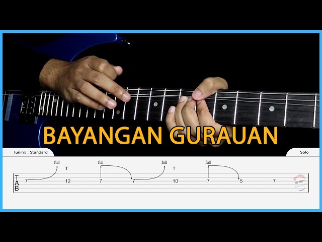 Mega - Bayangan Gurauan Intro/Solo (TABS) class=