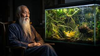 Tao #shrimptank | Golden Back Yellow Shrimp Colony Real-time Feeding [110 min. ASMR]