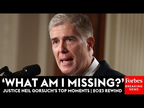 Justice Neil Gorsuch’s Top Moments From The Past Year | 2023 Rewind