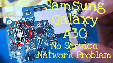 Samsung A30 Network Problem Solution . No Service Emergency Call Solve .  MD Telecom