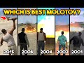 GTA : WHICH IS BEST MOLOTOV IN ALL GTA? (GTA 5, 4, SA, VC, 3)